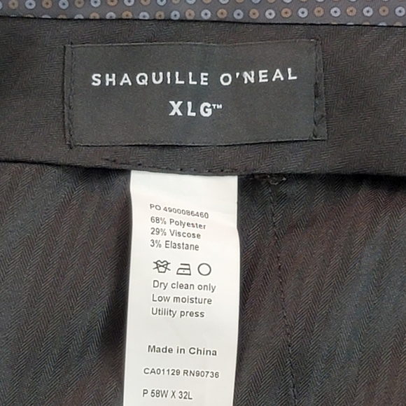 Shaquille O'Neal XLG Plaid Suit Seperate Pant - Picture 10 of 14